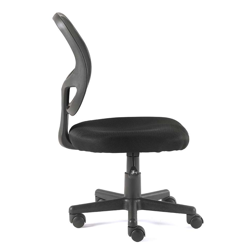 Conjunto de Mesa Morada Branca com Cadeira de Escritório Secretária Giratória Oxford Preta