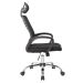 Conjunto de Mesa Munique Carvalho 120 cm com Cadeira de Escritório Diretor Giratória Light Preta