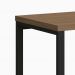 Conjunto de Mesa Munique Carvalho 120 cm com Cadeira de Escritório Diretor Giratória Oslo Preta