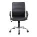 Conjunto de Mesa Munique Carvalho 120 cm com Cadeira de Escritório Diretor Giratória Oslo Preta
