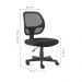Conjunto de Mesa New com Cadeira de Escritório Secretária Giratória Oxford Preta