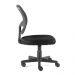 Conjunto de Mesa New com Cadeira de Escritório Secretária Giratória Oxford Preta