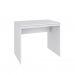 Conjunto de Mesa Office Branca com Cadeira de Escritório Diretor Giratória Bergen Preta