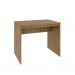 Conjunto de Mesa Office Mel com Cadeira de Escritório Diretor Giratória Bergen Preta