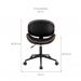 Conjunto de Mesa Office Snow com Cadeira de Escritório Diretor Giratória Bergen Preta