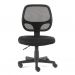 Conjunto de Mesa Office com Cadeira de Escritório Secretária Giratória Oxford Preta