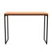 Conjunto de Mesa Stanford Carvalho com Cadeira de Escritório Secretária Giratória New Java Preta