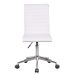 Conjunto de Mesa Studio 180 cm com Cadeira de Escritório Secretária Giratória Marilyn Branca