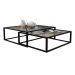 Conjunto de Mesa de Centro Duo Catarina Preta