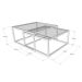 Conjunto de Mesa de Centro Duo Catarina Preta