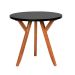 Conjunto de Mesa de Centro com Mesa Lateral Ipiranga Mel e Preto