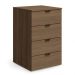 Conjunto de Mesa de Escritório 190 cm e Gaveteiro Munique 4 GV Carvalho