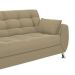 Conjunto de Sofá 2 e 3 Lugares Larissa Suede Bege