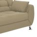 Conjunto de Sofá 2 e 3 Lugares Larissa Suede Bege