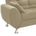 Conjunto de Sofá 2 e 3 Lugares Larissa Suede Bege