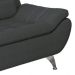 Conjunto de Sofá 2 e 3 Lugares New Passion Suede Cinza