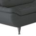Conjunto de Sofá 2 e 3 Lugares New Passion Suede Cinza