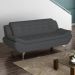 Conjunto de Sofá 2 e 3 Lugares New Passion Suede Cinza