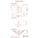 Conjunto para Banheiro Gabinete com Cuba Folha L38 e Espelheira Soft 500  Branco com Nogal