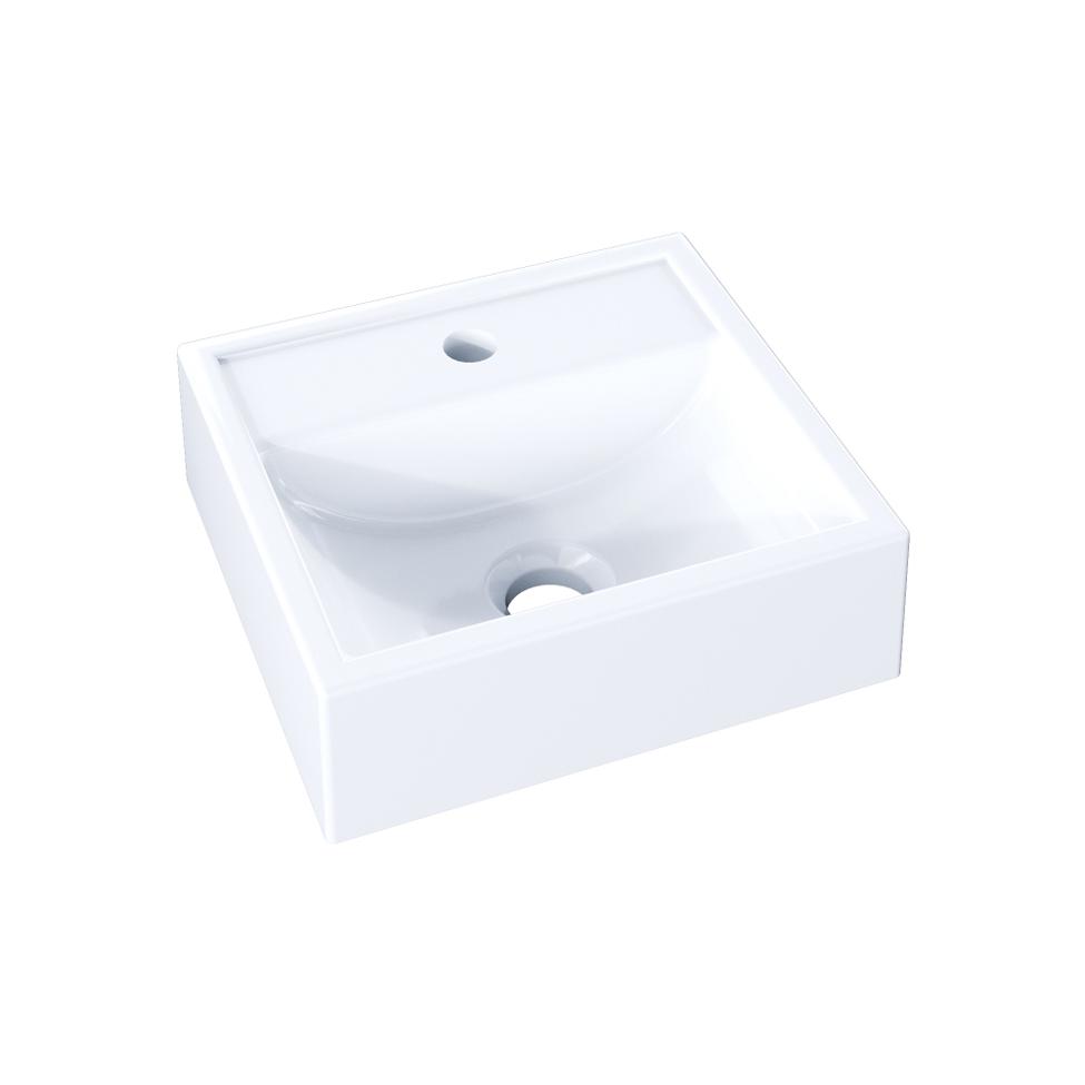 Conjunto para Banheiro Gabinete com Cuba Q32 e Espelheira Soft 500  Preto Onix com Snow