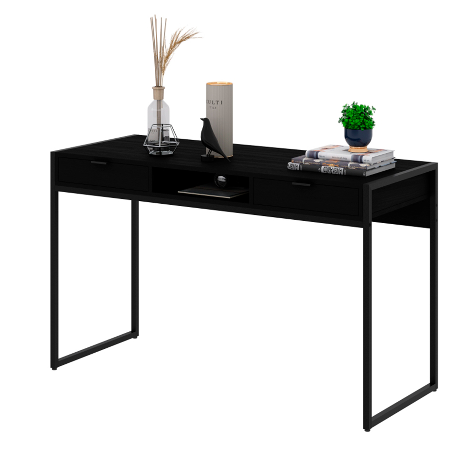 Escrivaninha Wooden 2 GV Ônix e Preta