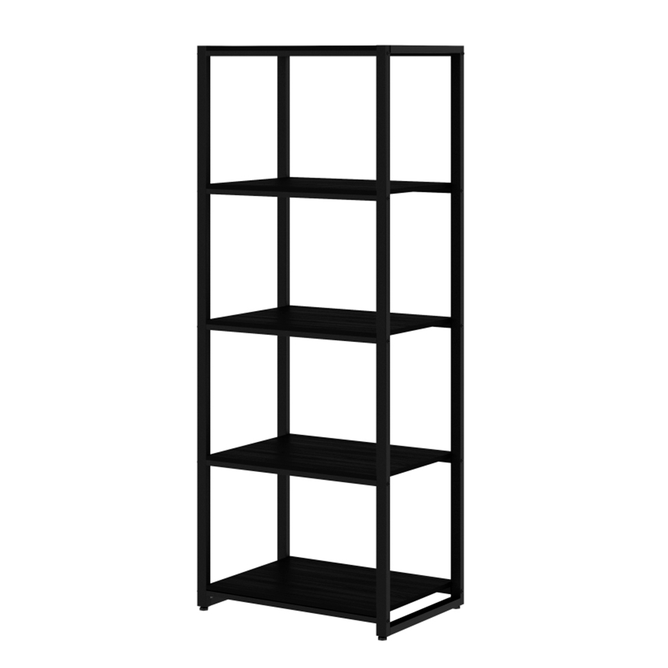 Estante Wooden Ônix e Preta