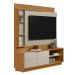 Estante para Home Theater e TV até 60 Polegadas Atlanta Nature e Off White