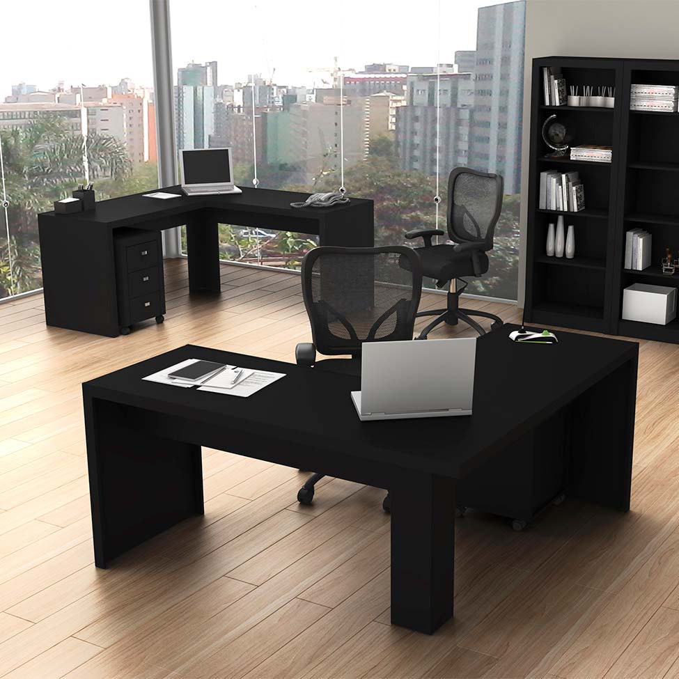 Gaveteiro Franklin 3 GV Preto