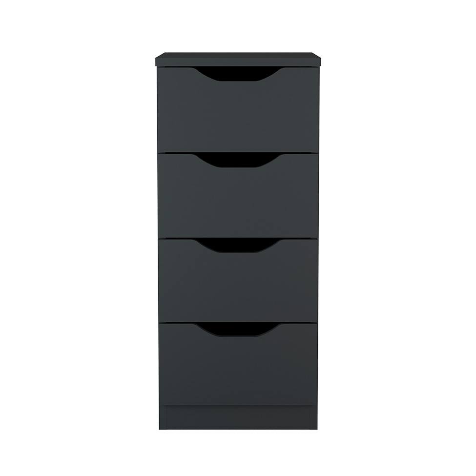 Gaveteiro Workspace 4 Gavetas Preto