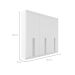 Guarda-Roupa Casal Ana 6 Portas 4 Gavetas Branco