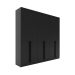 Guarda-Roupa Casal Ana 6 Portas 4 Gavetas Preto