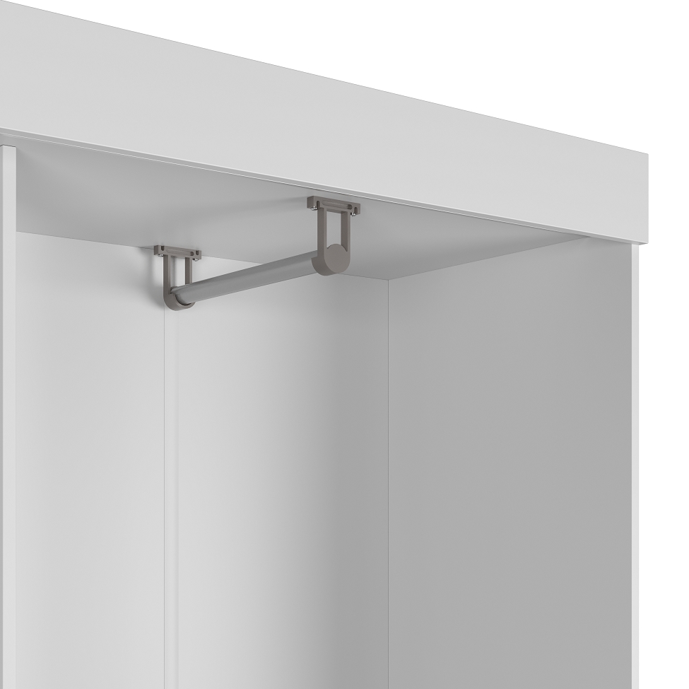 Guarda-Roupa Casal Boreal 2 Portas Branco