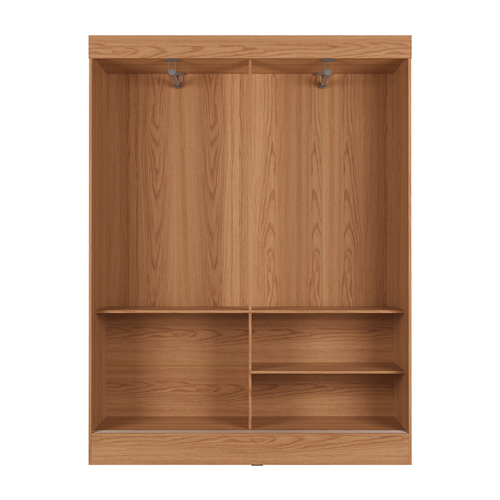 Guarda-Roupa Casal Boreal 2 Portas Carvalho