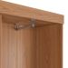 Guarda-Roupa Casal Boreal 2 Portas Carvalho e Off White