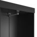 Guarda-Roupa Casal Boreal 2 Portas Preto