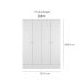 Guarda-Roupa Casal Boreal 4 Portas Branco