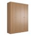 Guarda-Roupa Casal Boreal 4 Portas Carvalho