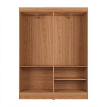Guarda-Roupa Casal Boreal 4 Portas Carvalho