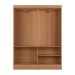 Guarda-Roupa Casal Boreal 4 Portas Carvalho e Off White