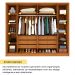 Guarda-Roupa Casal Hera 6 PT 6 GV Cinamomo