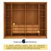 Guarda-Roupa Casal Hera 6 PT 6 GV Cinamomo