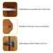Guarda-Roupa Casal Hera 6 PT 6 GV Cinamomo