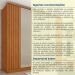 Guarda-Roupa Casal Hera 6 PT 6 GV Cinamomo e Off White