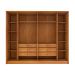 Guarda-Roupa Casal Hera 6 Portas 6 Gavetas Cinamomo e Off White