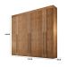 Guarda-Roupa Casal Lucca Premium 6 PT Imbuia