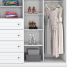 Guarda-Roupa Casal Mississipi 6 PT 4 GV Branco