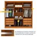 Guarda-Roupa Casal Pequin 6 Portas 6 Gavetas Cinamomo