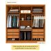 Guarda-Roupa Casal Pequin 6 Portas 6 Gavetas Cinamomo
