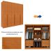 Guarda-Roupa Casal Pequin 6 Portas 6 Gavetas Cinamomo