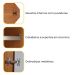 Guarda-Roupa Casal Pequin 6 Portas 6 Gavetas Cinamomo e Off White